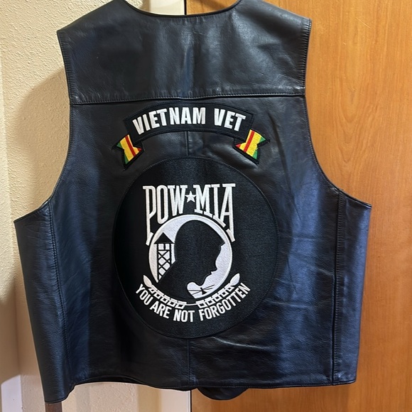 Harley Davidson vest Vietnam Vet embroidery size XXL - Picture 4 of 6